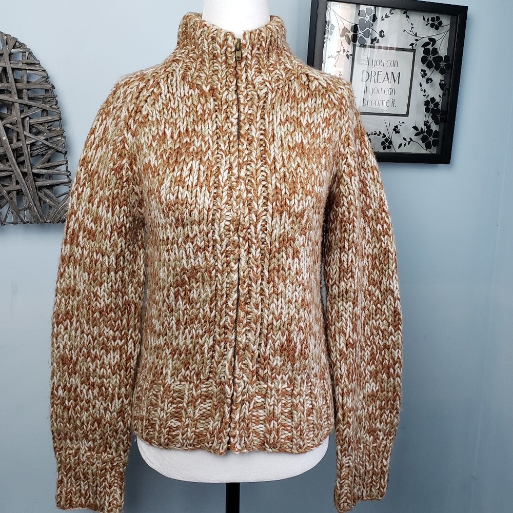 J Crew Chunky Knit Cardigan Vintage